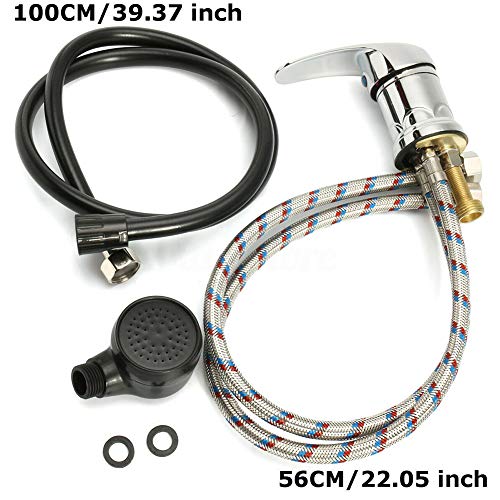 Salon Shampoo Bowl Faucet Set with Spray Hose