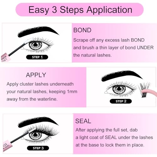 Lash Bond & Seal Clear Lash Glue - DIY Extensions