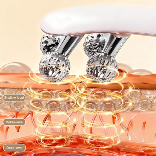 3D Facial Massager with Heat, Light & Vibration - Face Lift Tool