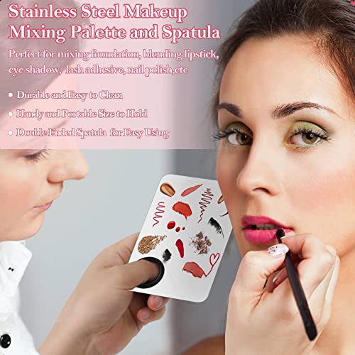 Disposable Makeup Applicators Kit with Mixing Tray & Brushes