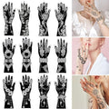 Henna Tattoo Stencil Kit - 12 Large Sheets