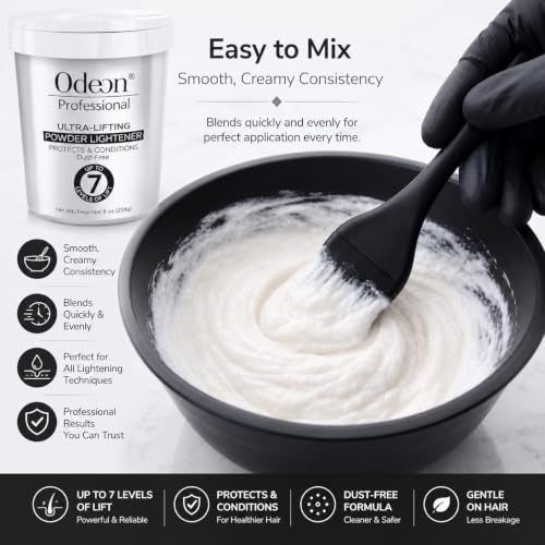 Odeon Professional Ultra-Lifting Hair Bleach Powder 4oz