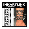 INKARTLINK Semi-Permanent Tattoo Sheets – Waterproof, Lasts 1-2 Weeks