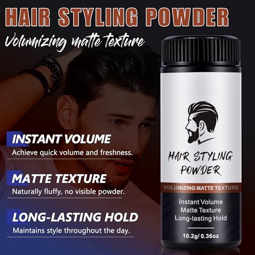 ISUNRISE Hair Styling Powder - Texturizing Volume 2 Pack, 10g