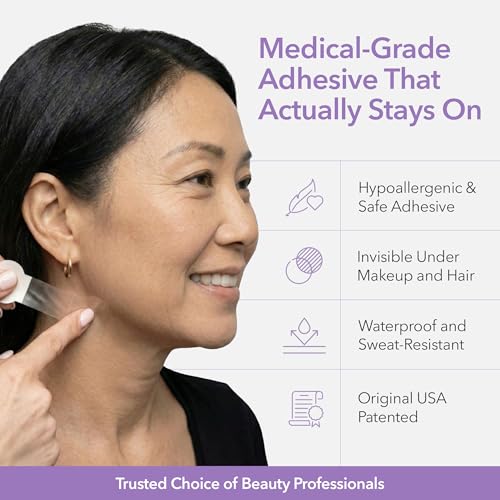 Face Lift Strips - Instant Jawline & Neck Lift Tape, 25 Ct
