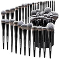 32-Piece Makeup Brush Set with Large Holder