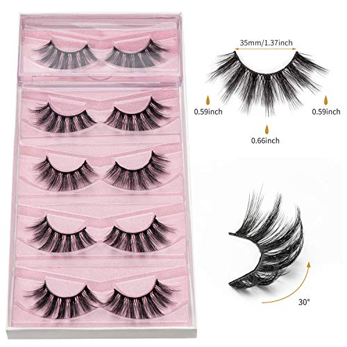 DYSILK Eyelashes Wispy False Lashes Extension Kit