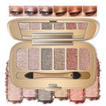 Noerrors Metallic Shimmer Eyeshadow Palette - Liquid Gold Foil