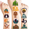 96 PCS Bigfoot Temporary Tattoos for Kids Party Favors