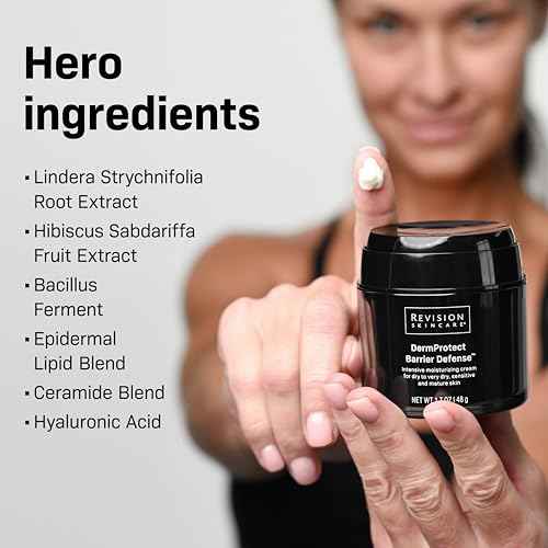 Revision Skincare DermProtect Barrier Defense¢â, Intensive Moisturizer for Dry, Sensitive, and Mature Skin, Hydrates and Strengthens Skin Barrier