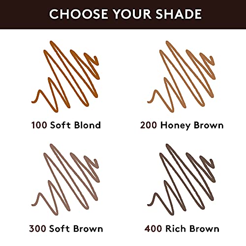 COVERGIRL - Easy Breezy Brow 24HR Brow Ink Pen¢â, dual applicator, ultra-precise felt-tip, spoolie comb, water-resistant, lightweight, 100% Cruelty-Free