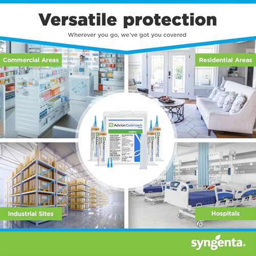 Syngenta Advion Cockroach Gel Bait, 4 x 30g Tubes