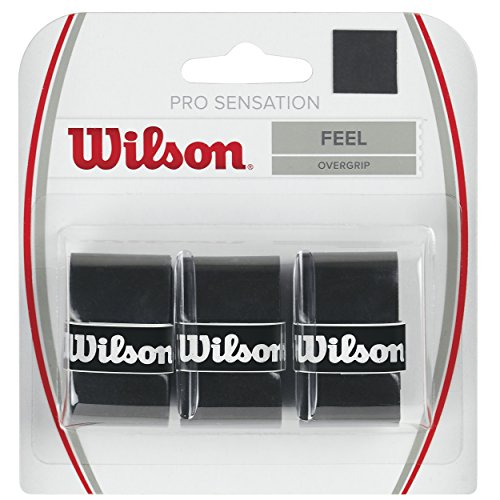 WILSON Pro Sensation Overgrip (30-Pack), Black