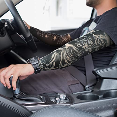 Temporary Tattoo Sleeves for Men & Women, 12-Piece Set