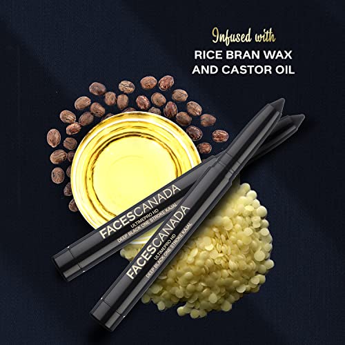 FACESCANADA Ultime Pro HD Black Eye Pencil - 10HR Waterproof