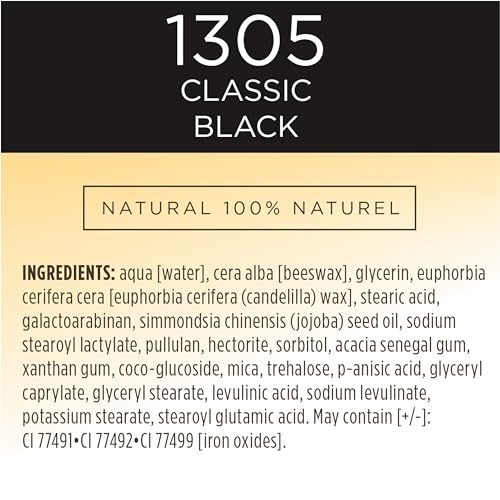 Burt's Bees 100% Natural Lengthening Mascara, Classic Black