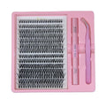 280 PCS DIY Lash Extensions Kit - 30D/40D, 9-16mm + Glue & Tweezers