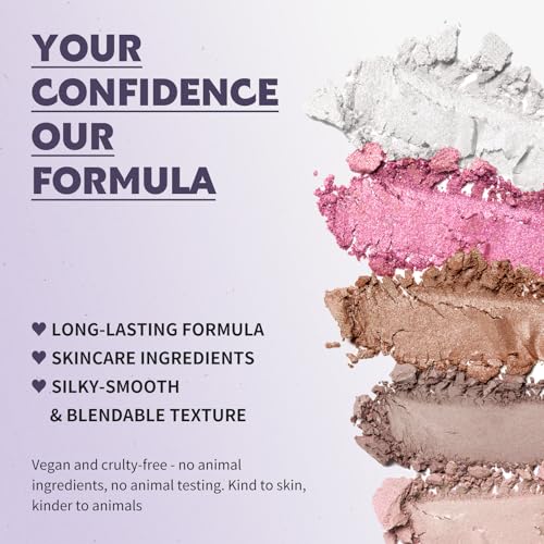 Color Nymph All In One Makeup Palette, 9 Colors Travel Make Up Set with Contour Blush Highlighter Concealer, Multi-Use Face Palettes with Mirror, Vegan & Cruelty-Free
