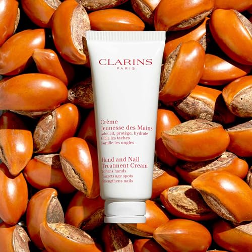 Clarins Hand and Nail Treatment Cream with Shea Butter, 3.4 oz