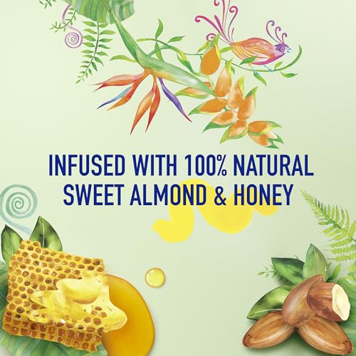 Suave Kids Natural Sweet Almond Honey Curl Defining Cream, No Parabens, No Dyes, 16.5 Oz Pack of 4