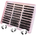 Fluffy Cluster Lashes 60D 80D 100D DIY Eyelash Extensions