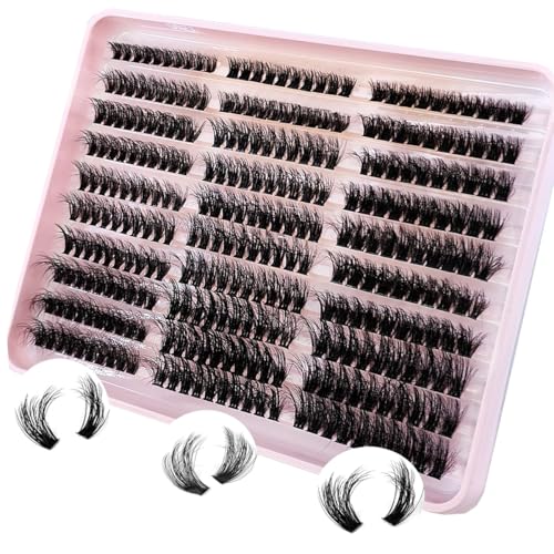 Fluffy Cluster Lashes 60D 80D 100D DIY Eyelash Extensions