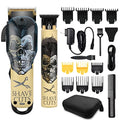 BESTBOMG Professional Hair Clippers & Trimmer Set - Yellow