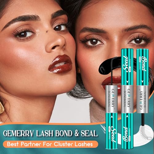 GEMERRY Waterproof Lash Bond & Seal - Strong Hold 12ml for Sensitive Eyes