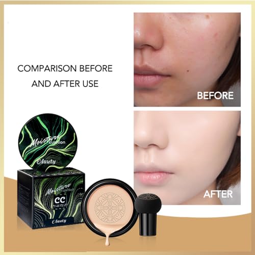 Mushroom Head Air Cushion CC Cream Foundation with Sponge