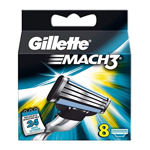 Gillette Mach 3 Blades ? (Pack of 8)