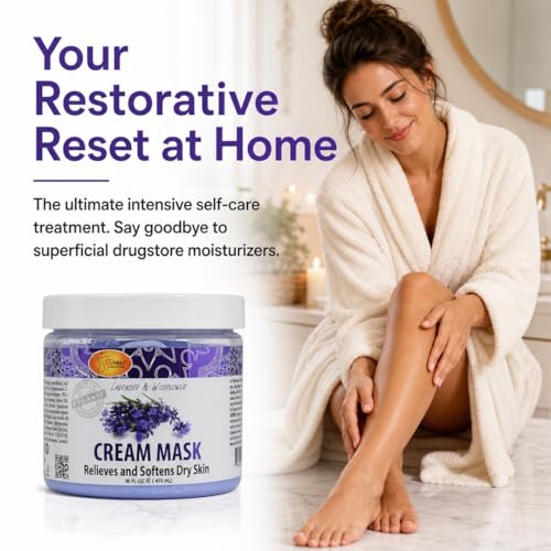 SPA REDI Deep Repair Skincare Mask - Regenerating Body & Hand Treatment - 16 oz