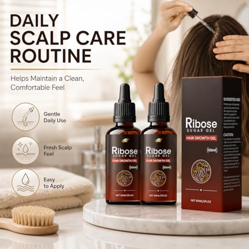Hair Growth Gel for Men & Women, 60ML Ribose Sugar