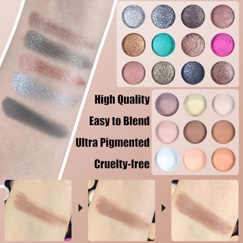 88 Color Eyeshadow Palette Makeup Set - Professional Matte & Shimmer
