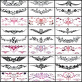 28 Sexy Temporary Tattoos for Women – Waterproof Body Art