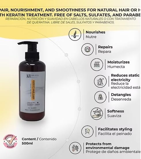 Kashia Beauty Keratin Hair Care Kit - 5-Piece System