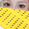 Bottom Lash Clusters DIY Lash Extension Lower Individual Lashes 120Pcs Wispy Natural Look Lower Eyelash Clusters 6MM Individual Cluster Lashes Manga Bottom Cluster Lashes By MUQIU37 (MQ208)