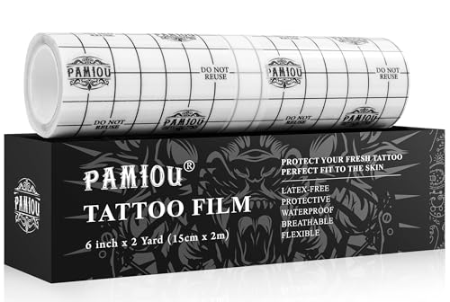 Tattoo Aftercare Bandage - 6 Inch x 2 Yard Waterproof Film