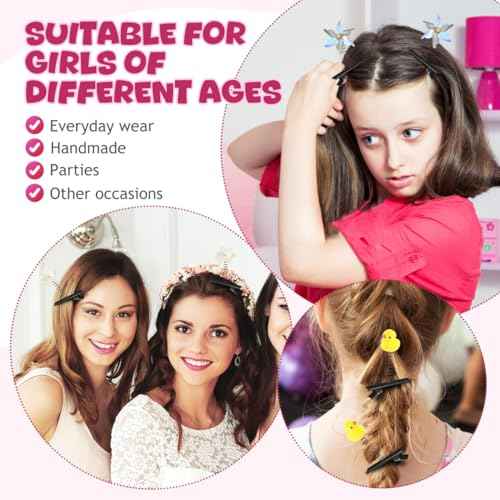 100pcs Metal Duck Bill Hair Clips DIY Hairpins Barrettes for Hair Styling School Home Party Christmas DIY Accessories Hairpins