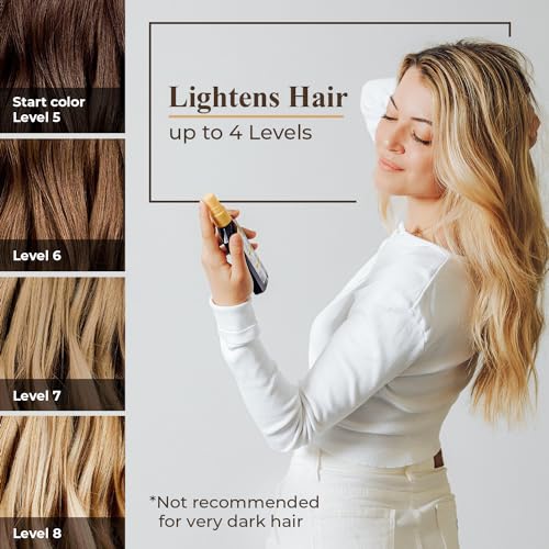 Intea Natural Blond Highlights Hair Lightener Spray - 3.4 Oz
