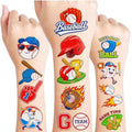 96 Baseball Temporary Tattoos - Party Favors & Classroom Prizes