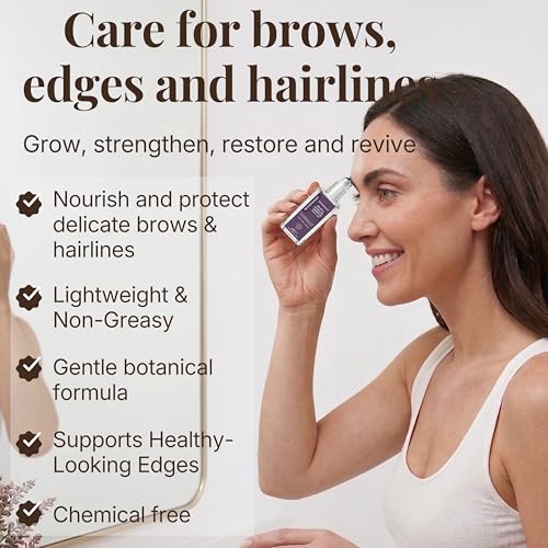 Revatology Brow & Hairline Growth Serum with Herbal Oils – Targeted Botanical Care
