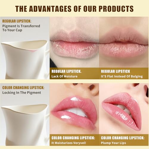 Color Changing Lipstick - pH Adaptive, Transferproof & Long Lasting
