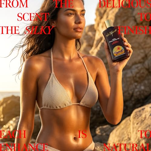 Tanning Intensifier Oil 200ml - Deep Tan with Carrot & Coconut