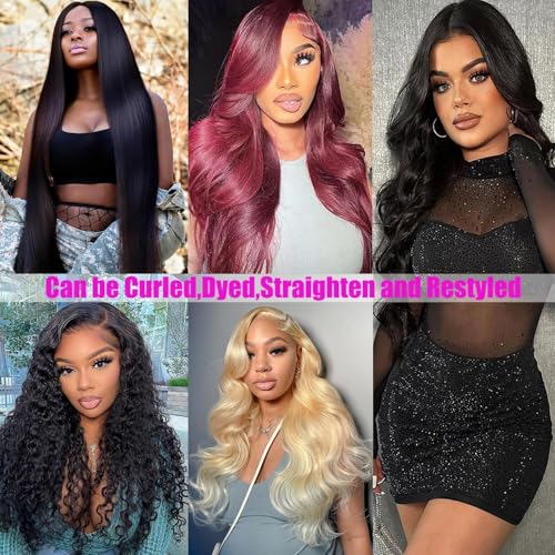 Body Wave 4 Bundles Human Hair With 5x5 Closure 12A Virgin