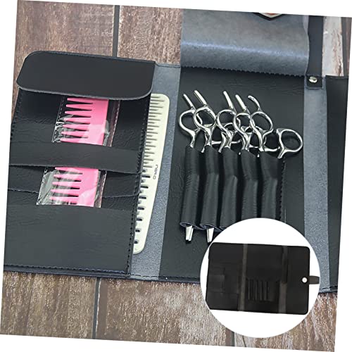 Angoily Foldable Hairdressing Tool Bag for Scissors & Styling