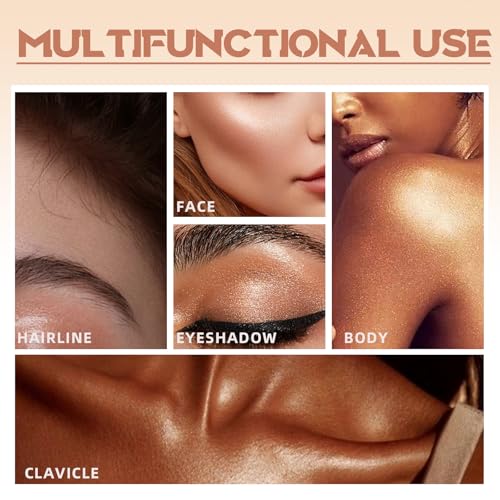 HOSAILY Cream Contour Stick with Brush – Blendable Highlighter