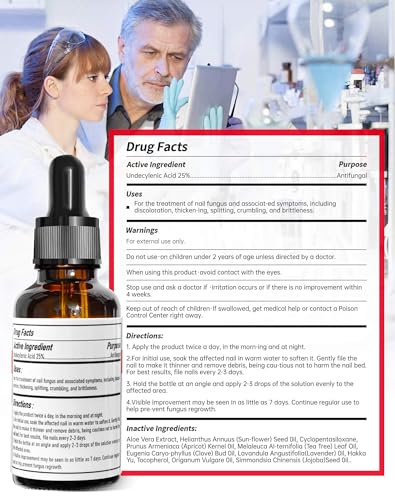 Extra Strength Toenail Fungus Treatment - 25% Undecylenic Acid