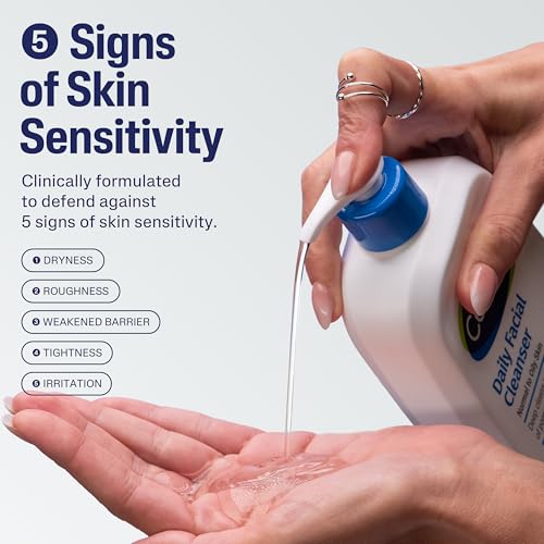 Cetaphil Daily Facial Cleanser Sensitive Skin 20 oz