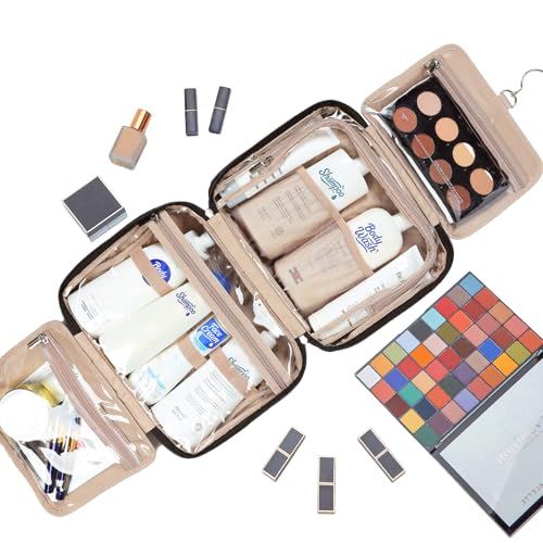 NISHEL Travel Toiletry Bag Hanging Organizer for Women