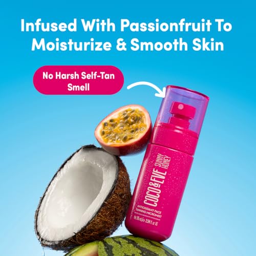 Coco & Eve Face Tanning Micromist – Sunless Self Tanner Spray